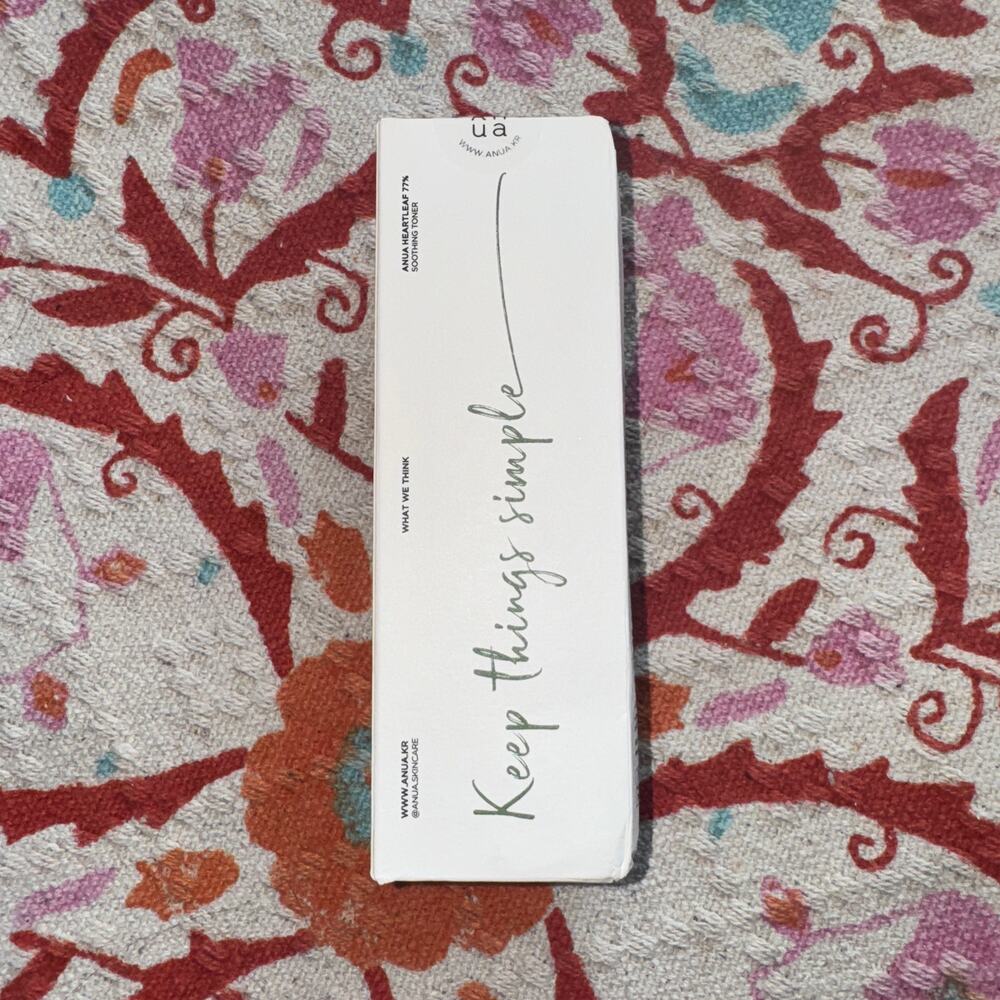 New in Box Anua Heartleaf 77 Soothing Toner Korean Calming Hydrating Vegan 250ml